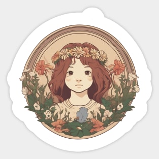 Flower Children Sticker